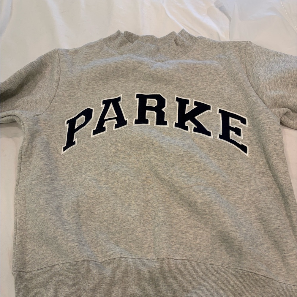 Parke mockneck small/medium, original blue,grey